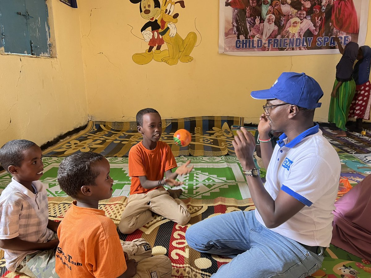 PlanInt_Som's tweet image. Child-friendly spaces are very crucial, particularly in remote and conflict-affected areas where child protection services remain insufficient. They promote children’s well-being and strengthen their protection.
#Childprotection #Crisis #Displacement #wellbeing