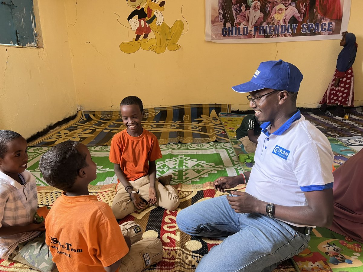 PlanInt_Som's tweet image. Child-friendly spaces are very crucial, particularly in remote and conflict-affected areas where child protection services remain insufficient. They promote children’s well-being and strengthen their protection.
#Childprotection #Crisis #Displacement #wellbeing