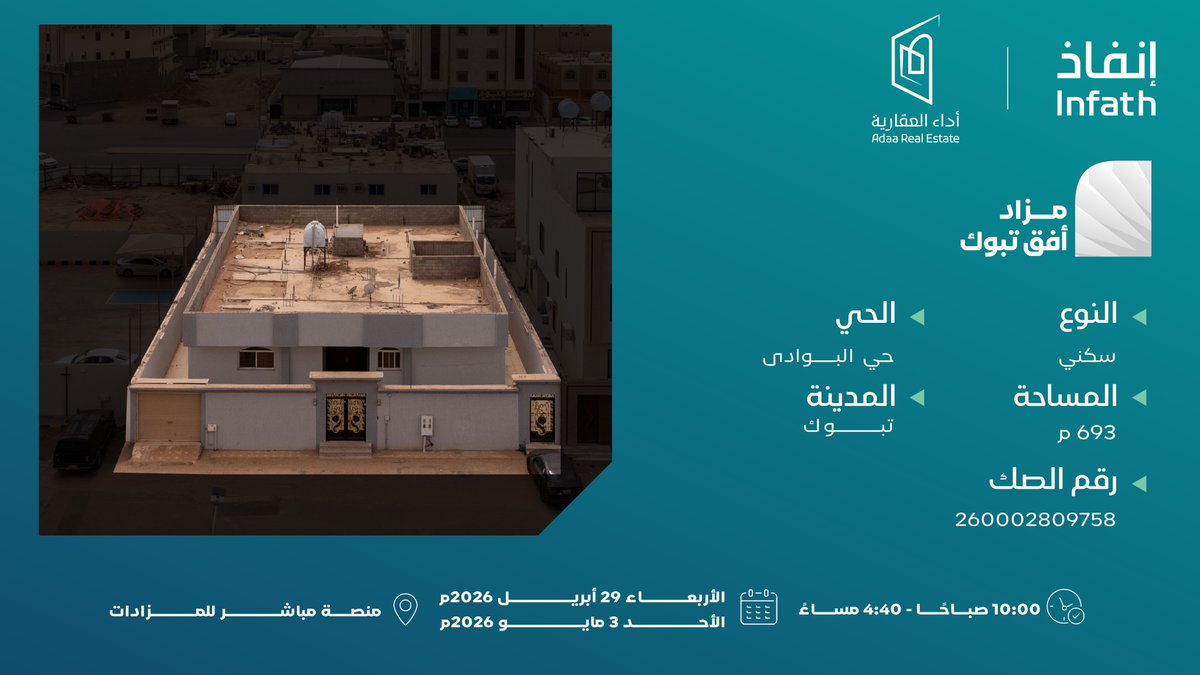 أداء العقارية tweet media