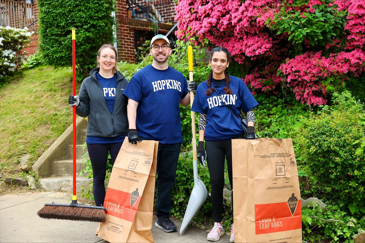 JHConnects's tweet photo. This Earth Day, we’re highlighting Hopkins in the community and the people making a difference across Baltimore. From cleanups to tree planting and greening efforts, these initiatives support cleaner, healthier neighborhoods.

#EarthDay https://t.co/MubwbUKNnV