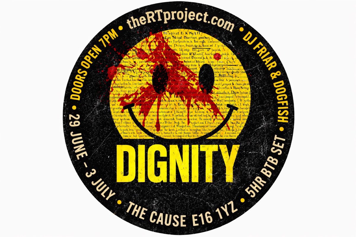 “boy meets girl… then it all kicks off in ‘DIGNITY’ 🤍
Romeo&amp;Juliet after Shakespeare 
Join us on the dance floor to explore this famous tragedy through the lens of 90’s rave culture…
🎟️ Tickets via the link in bio
📍The Cause; E16 1YZ
🗓️29 Jun-3 July
Doors open @ 7
#90srave