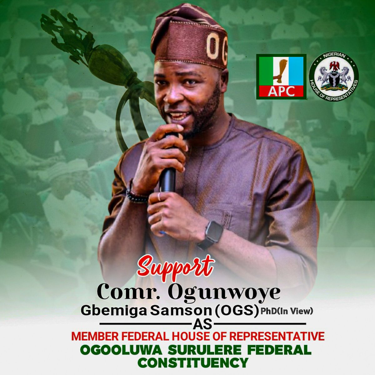 Comr. Ogunwoye Gbemiga Samson OGS tweet media