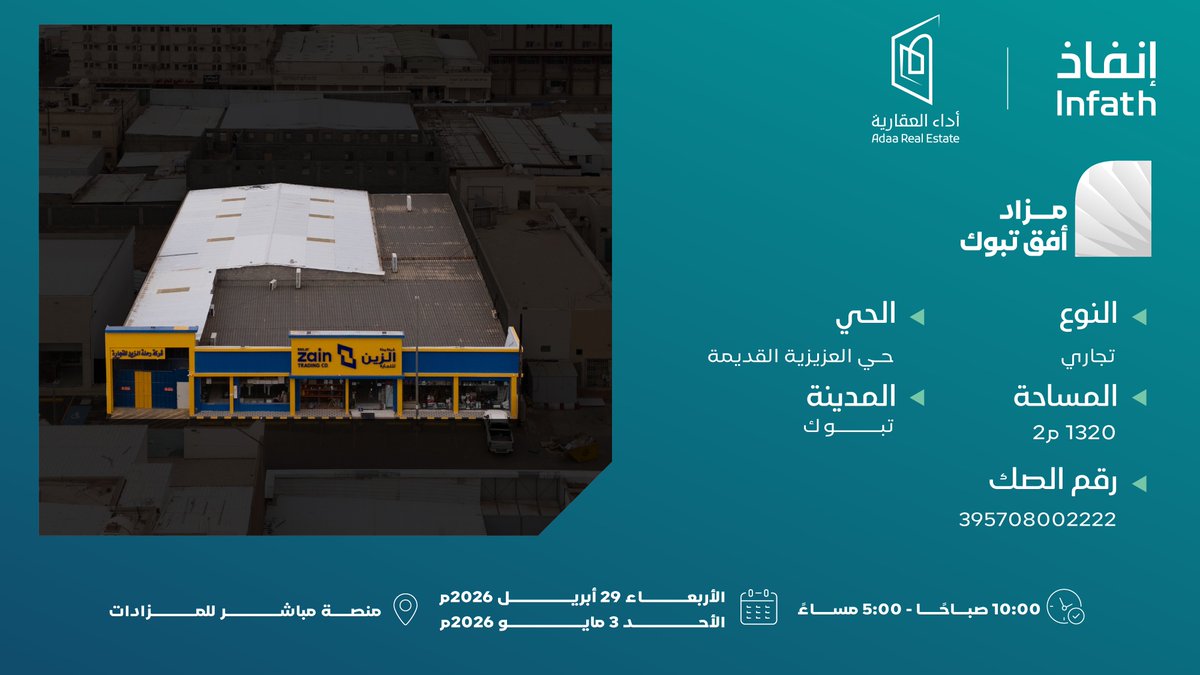 أداء العقارية tweet media