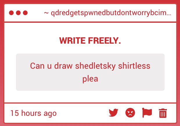 qdred gets PWNED tweet media