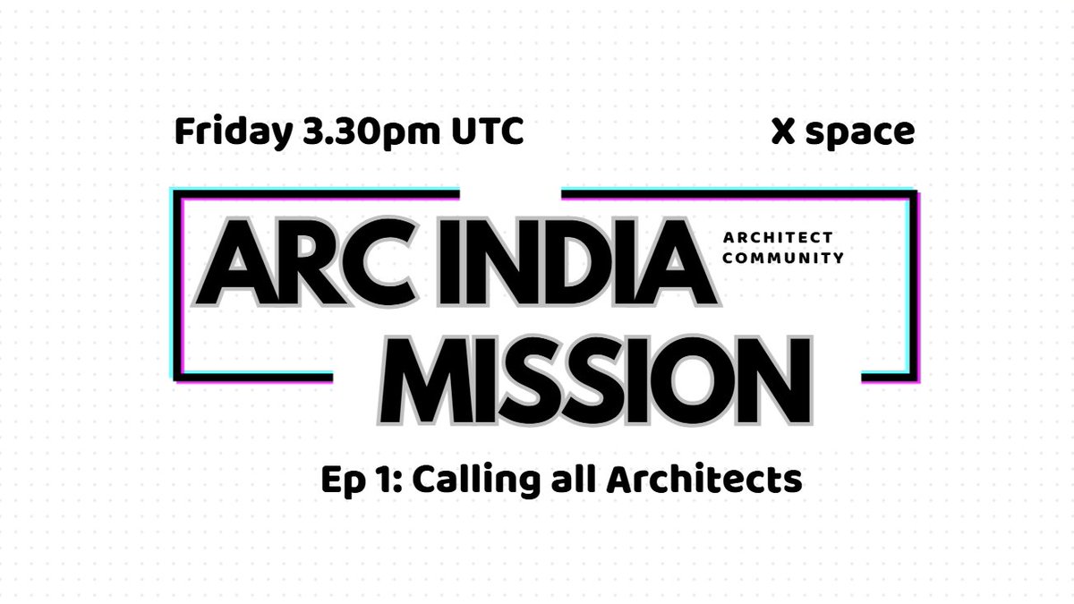 Arc India Mission tweet media