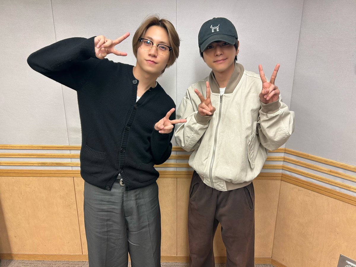 【公式】timelesz佐藤勝利・原嘉孝のレコメン！ tweet media