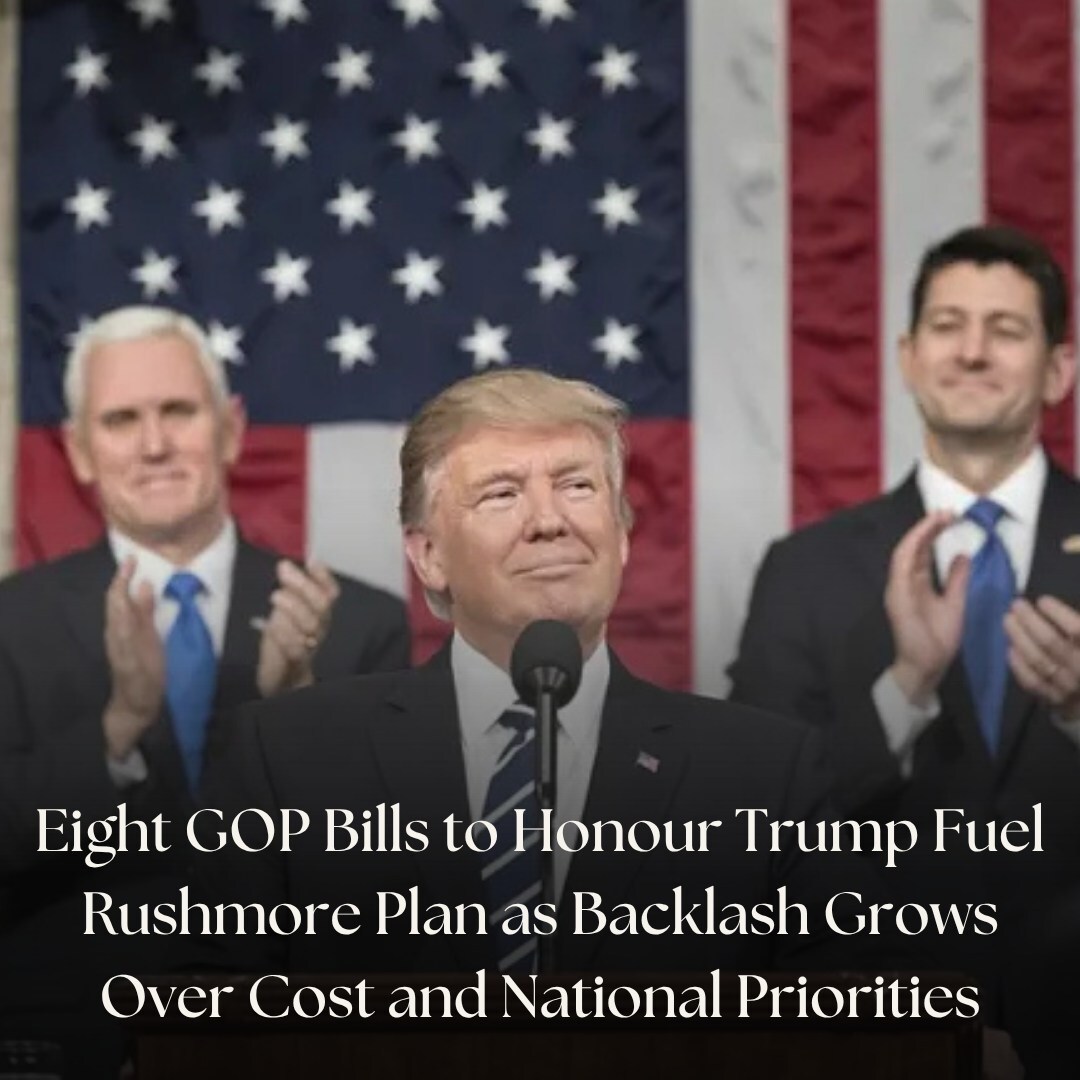IBTimesUK's tweet image. Republican-backed bills aim to commemorate Trump, raising debates over costs and national priorities.

#Trump #GOP #USA #Law   

Read More: ift.tt/iODtuYR