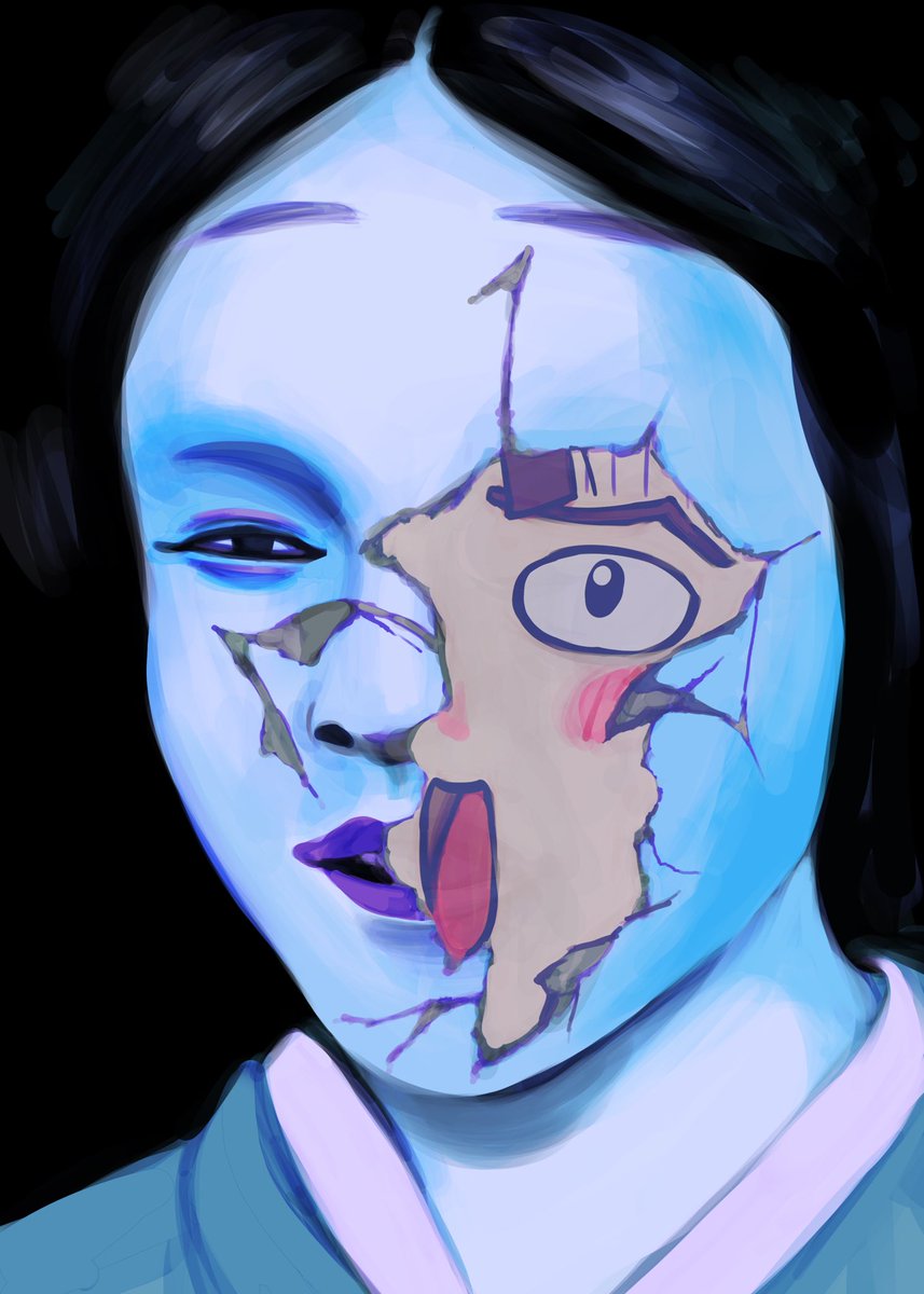 di_f8k's tweet photo. なんか流行ってたやつ流行り出したときに描いたけどたぶんネタ被ったから没にしたやつ今更あげてみますね　ﾌｼｷｿﾞ〜 https://t.co/NiedyrkLdy