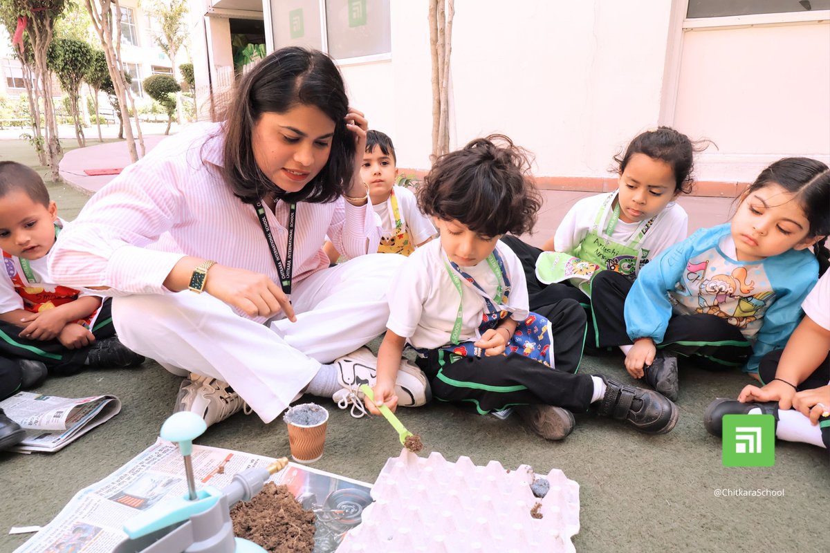 chitkara_school's tweet image. Junior Wing learners of Chitkara International School celebrate Earth Day through immersive experiences fostering environmental stewardship

-
#CIS #Kids #Kindergarten #learning #knowledge #Activity #ChitkaraInternationalSchool #learning #WorldEarthDay #MotherEarth