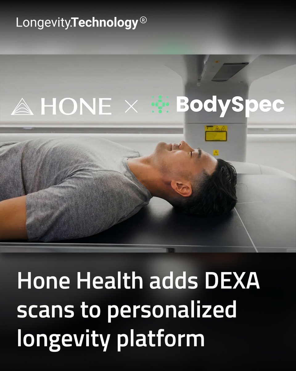 LongevityTech's tweet image. New DEXA scan integration brings deeper, actionable insights into body composition to connected, physician-led care.

vist.ly/4zc8w

#longevity #bodycomposition #dexa #precisionhealth #healthdata

@honehealth @BodySpec