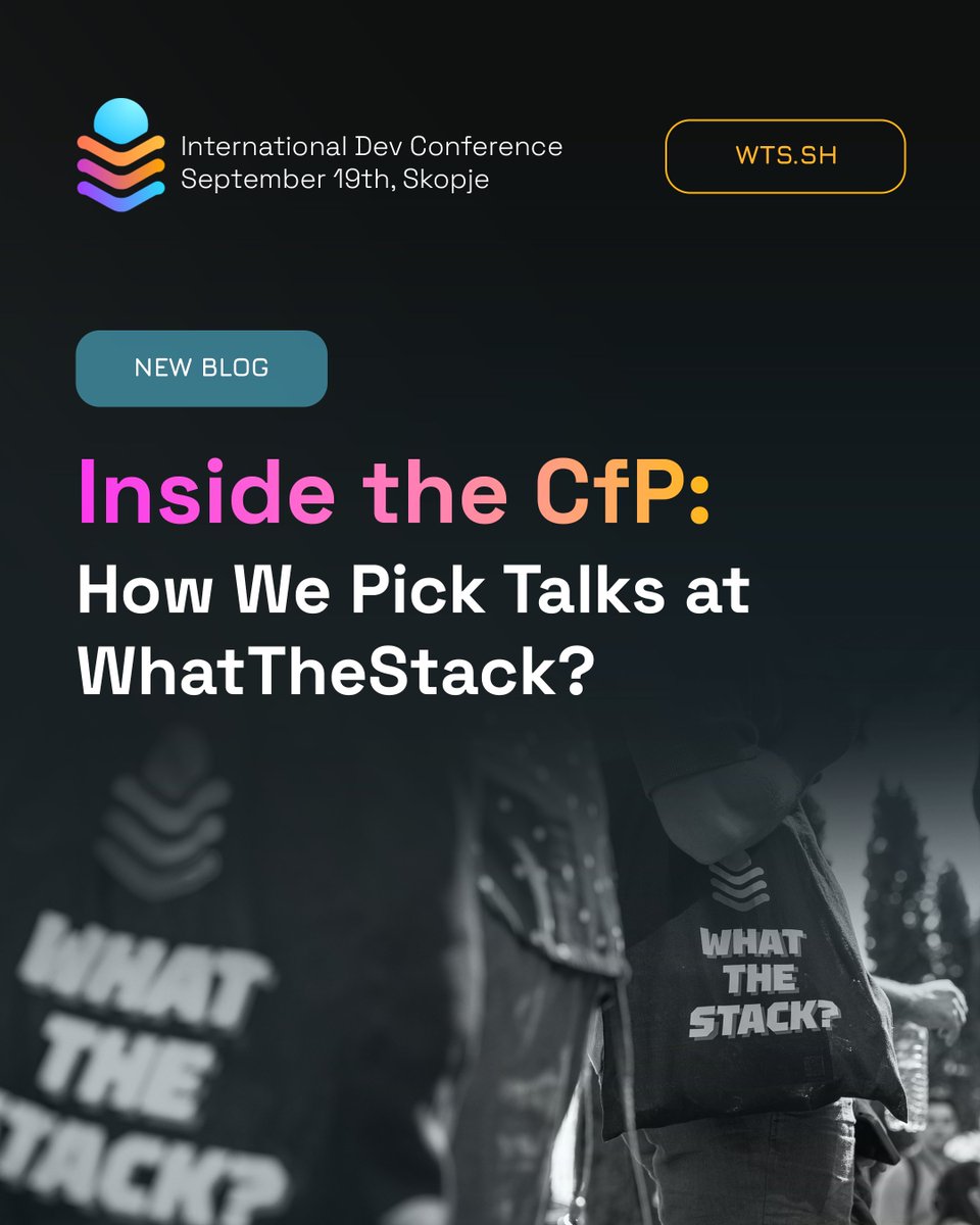 WhatTheStack Conference tweet media