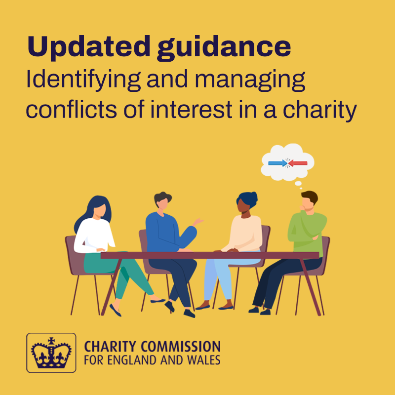 Charity Commission tweet media