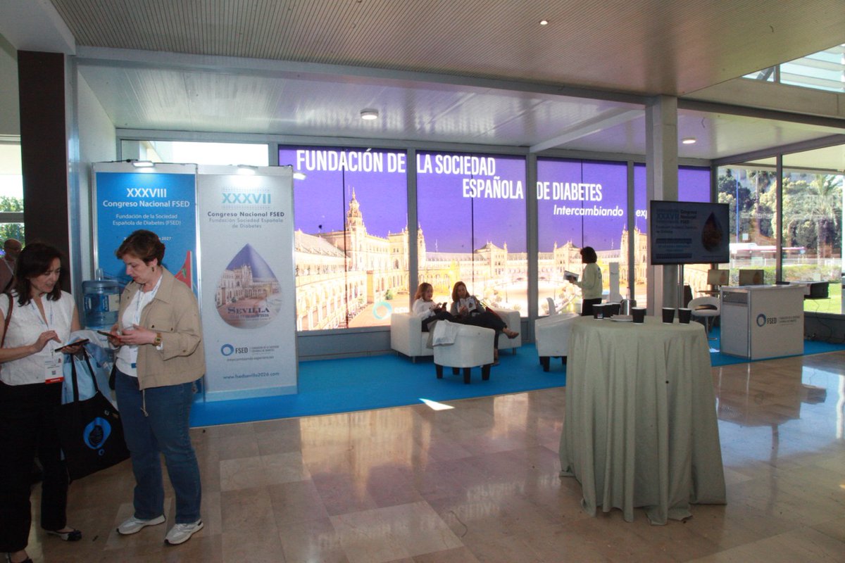 SEDiabetes's tweet photo. #SEDiab2026 El XXXVII Congreso Nacional de la FSED ha reunido en Sevilla a más de 1.200 profesionales comprometidos con el abordaje de la diabetes 🩺

Gracias a todos los que os habéis unido a este evento para compartir conocimiento, intercambiar experiencias y seguir avanzando hacia una atención más completa y centrada en la persona 🤝

📰 Si quieres conocer más sobre los contenidos y sesiones destacadas del Congreso, puedes consultar la sala de prensa 👉 https://t.co/gBJdbvCtk7

Nos vemos el año que viene en Bilbao ✨

#DiabtESP #SEDiabetes #PCDM #DM1 #PCDM1 #diabetestipo1 #DM2 #PCDM2 #diabetestipo2