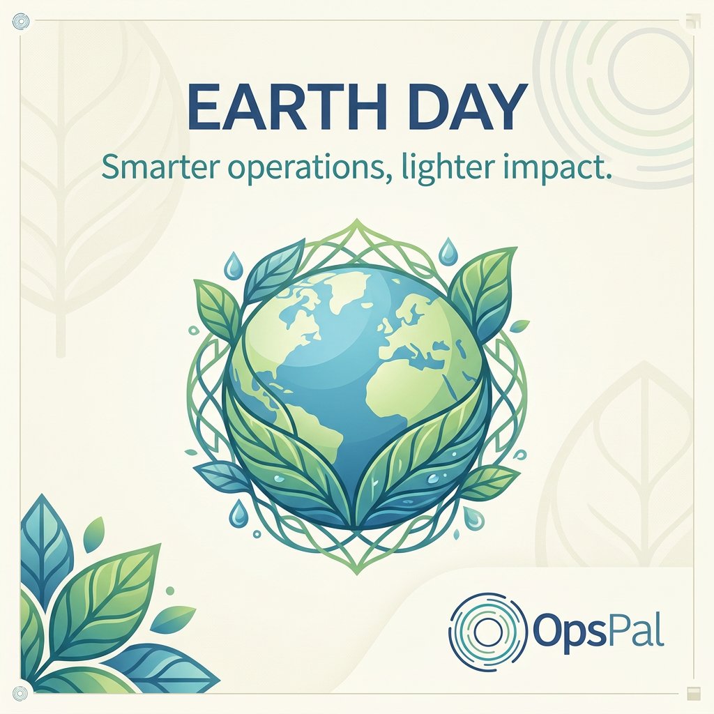 OpsPal2's tweet photo. 🌍 Earth Day is a good reminder that small operational changes add up.
For leisure centres and facilities teams, going digital can reduce paper waste, improve consistency, and keep everyone working from one current version.
Better for your team. 
#EarthDay #OpsPal https://t.co/Dyh88jWQyG