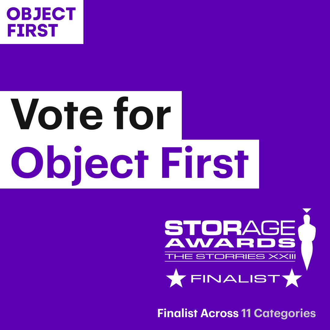 Object First tweet media