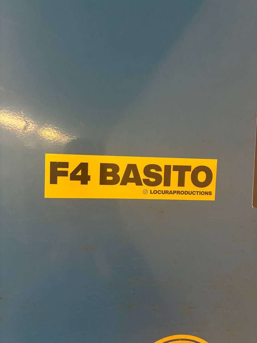 StickeringCom's tweet photo. 📍 Marilleva, Italy

"Basito" by @locuraproductions

Found on the streets. Archived forever.

🔗 https://t.co/08035vGLIZ

#StreetArt #StickerArt #UrbanArt https://t.co/MUTLEB1hqB