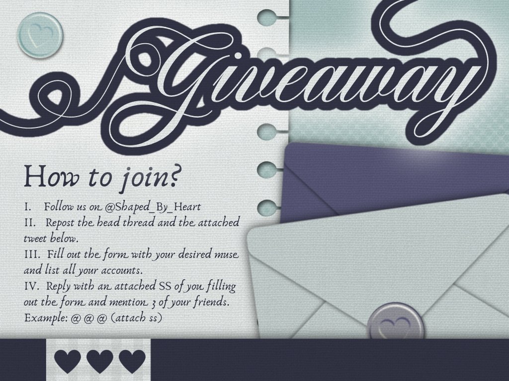 𑣲⋆ GIVEAWAY! tweet media