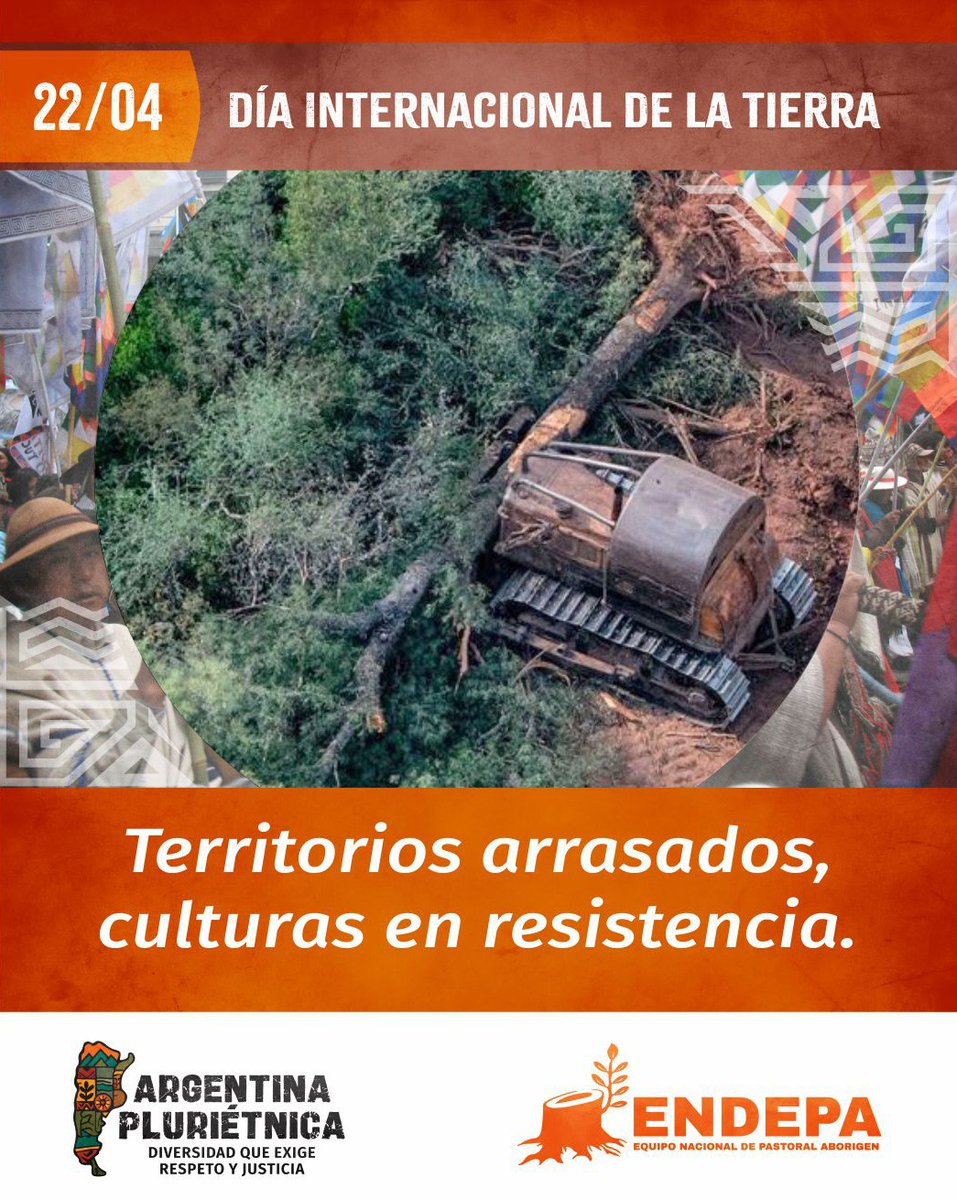 ENDEPANACIONAL's tweet photo. Este día invita a mirar con profundidad el vínculo que une a la humanidad con su entorno. 

Fuente foto: EFE/Martín Katz/Greenpeace

#ArgentinaPluriétnica 
#Diversidad #Respeto #Justicia #PueblosIndígenas #ENDEPA

https://t.co/eBZTUQARFP https://t.co/7p3gQz2Bln