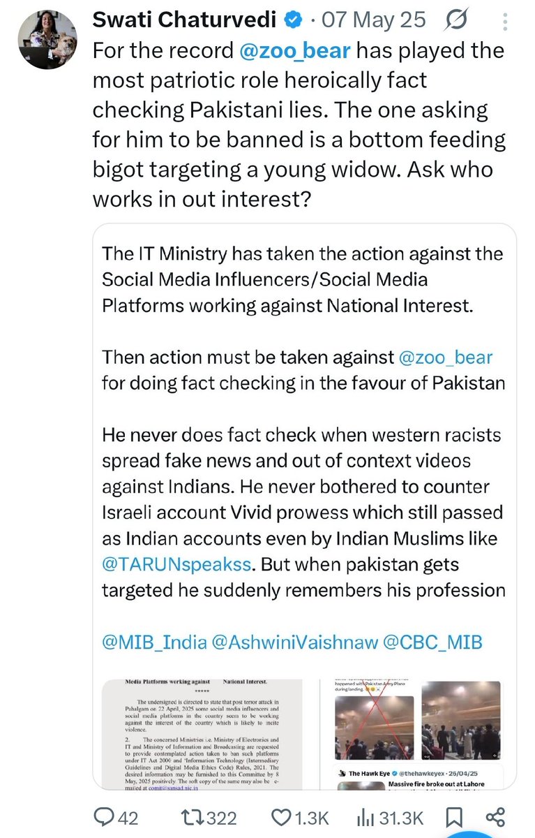 Mohammed Zubair tweet media