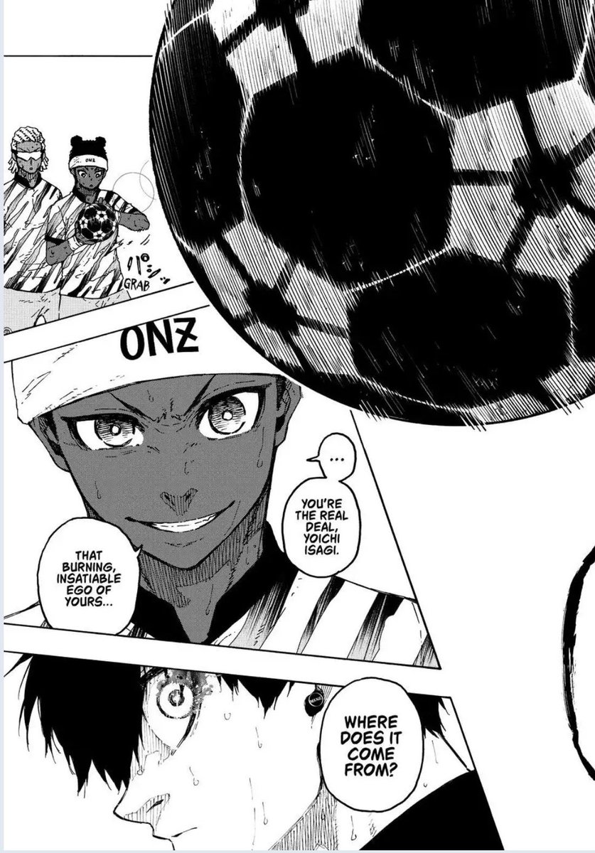 Isagi said he’s the one who devours the no.1. At first I thought Isagi ...