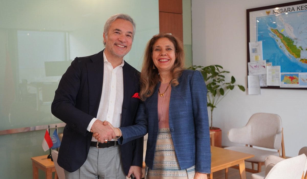 SabharwalGita's tweet image. Great to discuss with @StefanoMargucc1 of @SEforALLorg on scaling up our strong partnership to boost Indonesia’s energy security and drive the energy transition across Southeast Asia. #SDG7

@UNinIndonesia