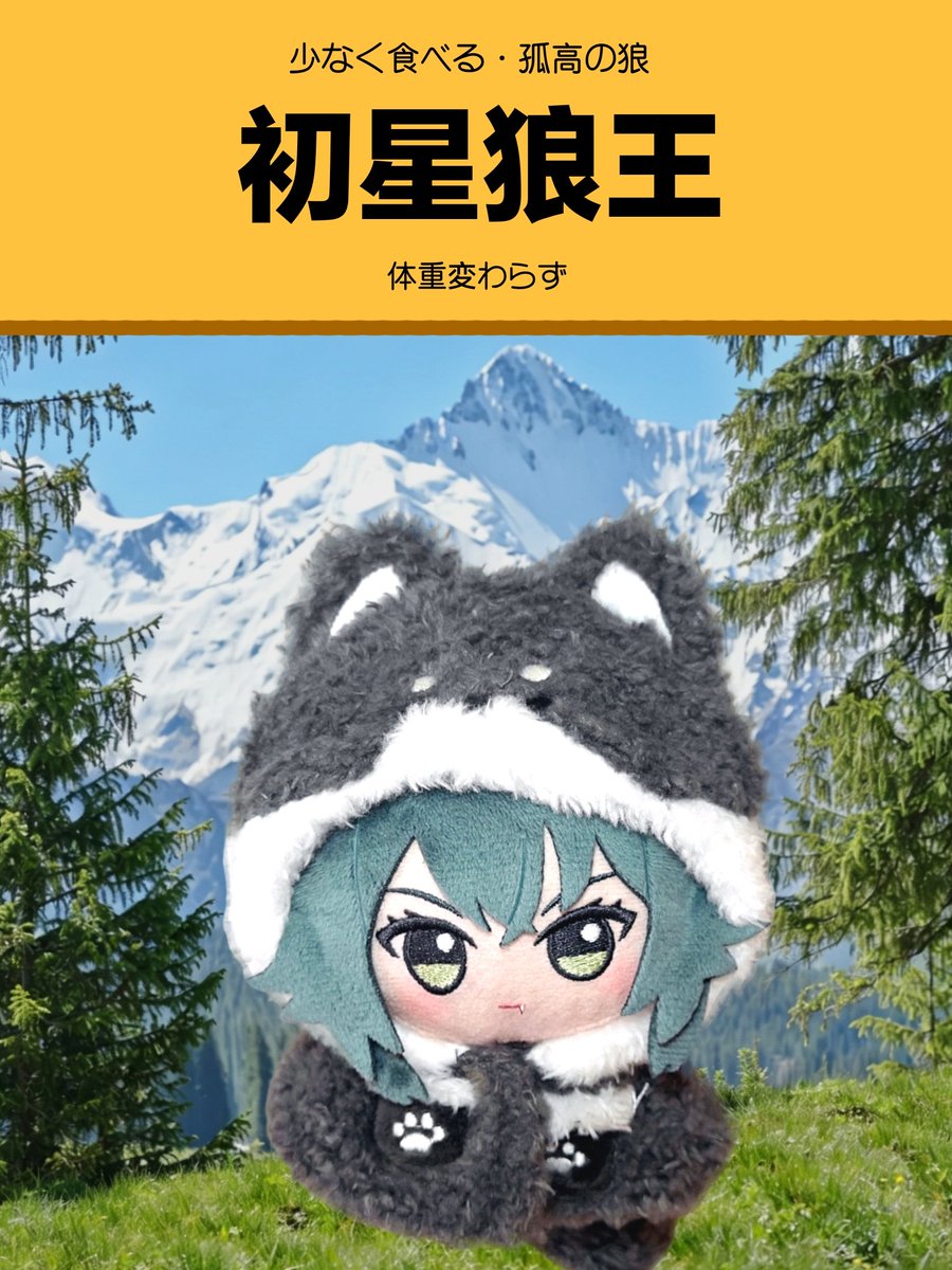 Magic_KFC's tweet photo. 🐺……
#初星学園ぬいぬい部 https://t.co/LqDY7eqJRt