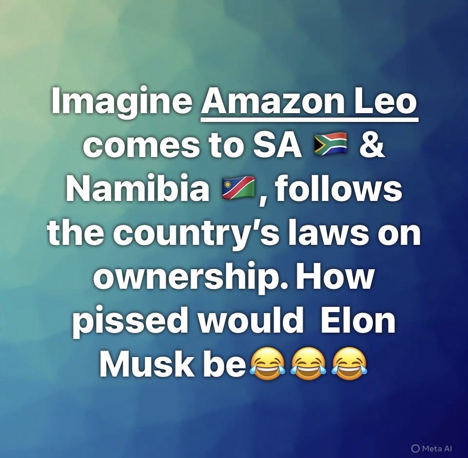 RaasMan1's tweet photo. @Amazonleo or The Chinese #Qianfan make us happy #starlik #amazonleo https://t.co/JkaXIBYdZH