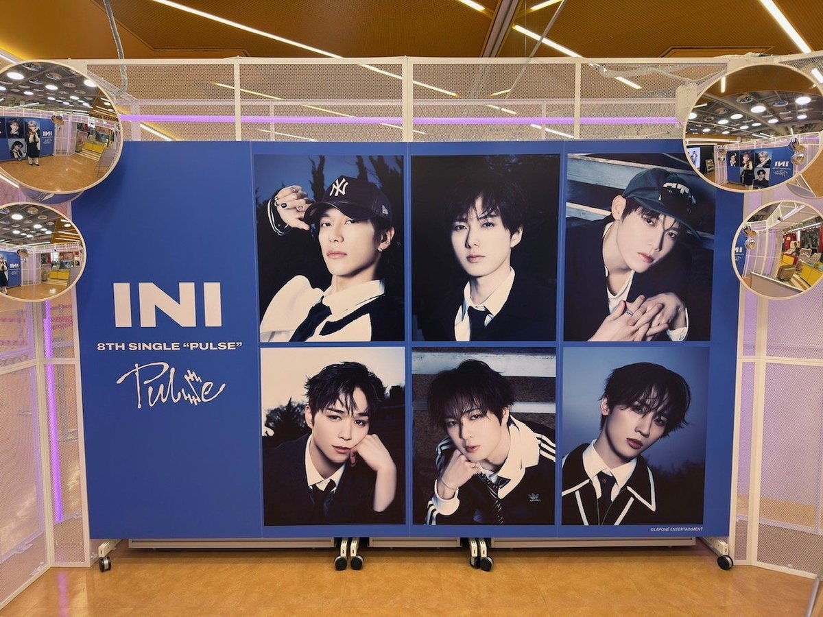 タワ渋INI】 #INI 8TH SINGLE『PULSE』 まだまだ盛りだくさんな渋谷店