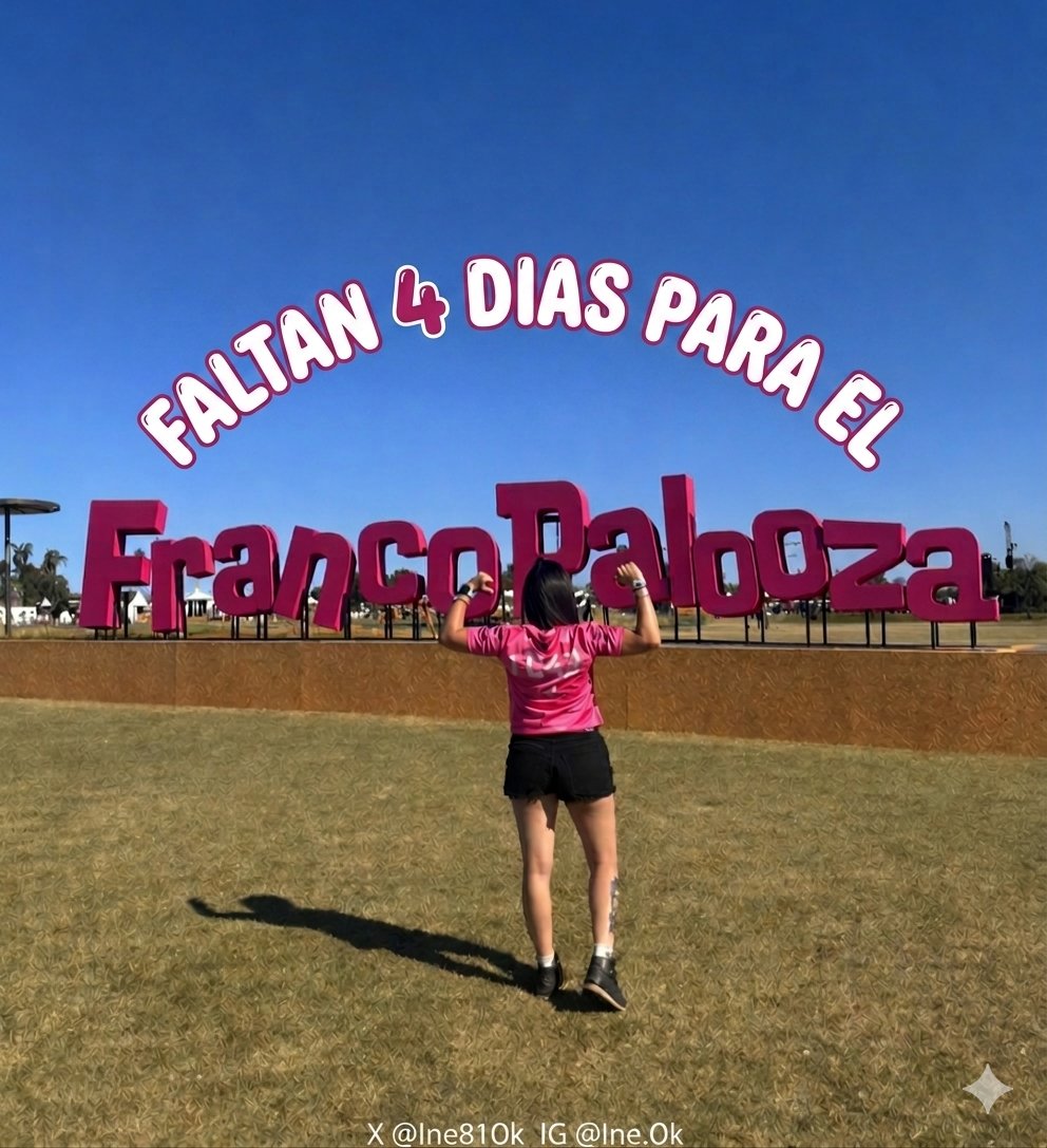 Ine81Ok's tweet image. Se viene el Fieston del Año!!! Si Sras y Sres, grandes y pequeños, fierreras y fierreros... llega el #FrancoPalooza !!!

Día 22/26 esperando ansiosos el #RoadShow  🤗

Tip para el Show: llévate una bolsita, junta tu basura y si encontras algo a tu alrededor al irte! 

#FranClub43