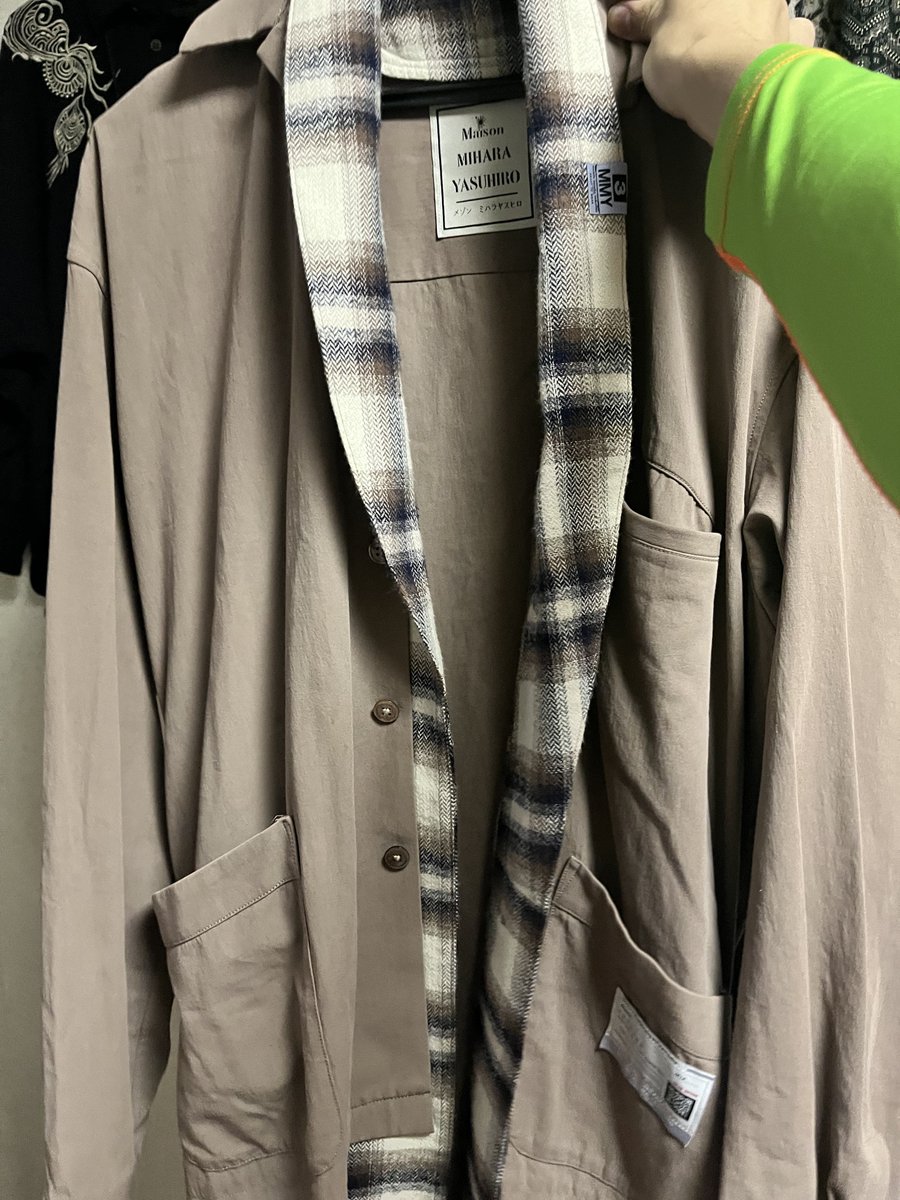 DOPPELで浅沼さんが着てたコート届いた