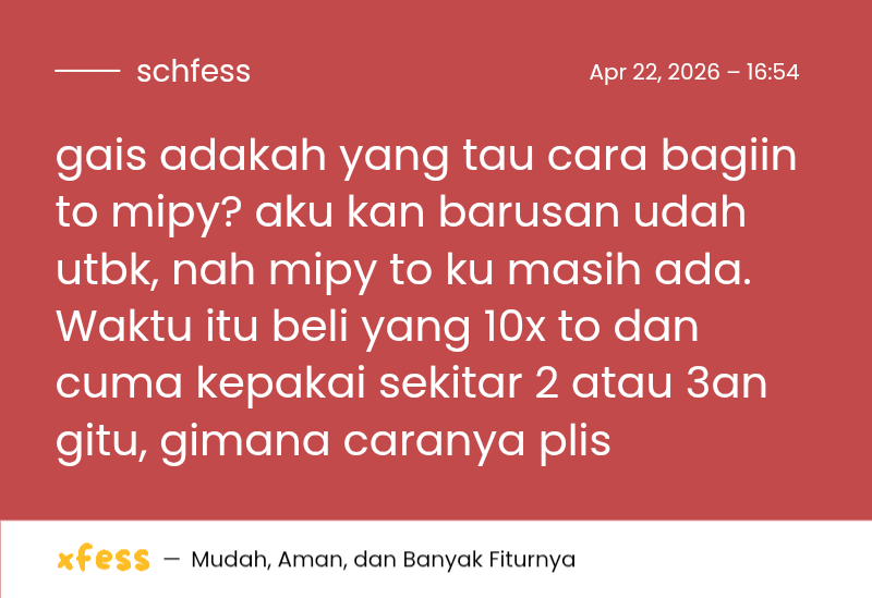 Schoolfess tweet media