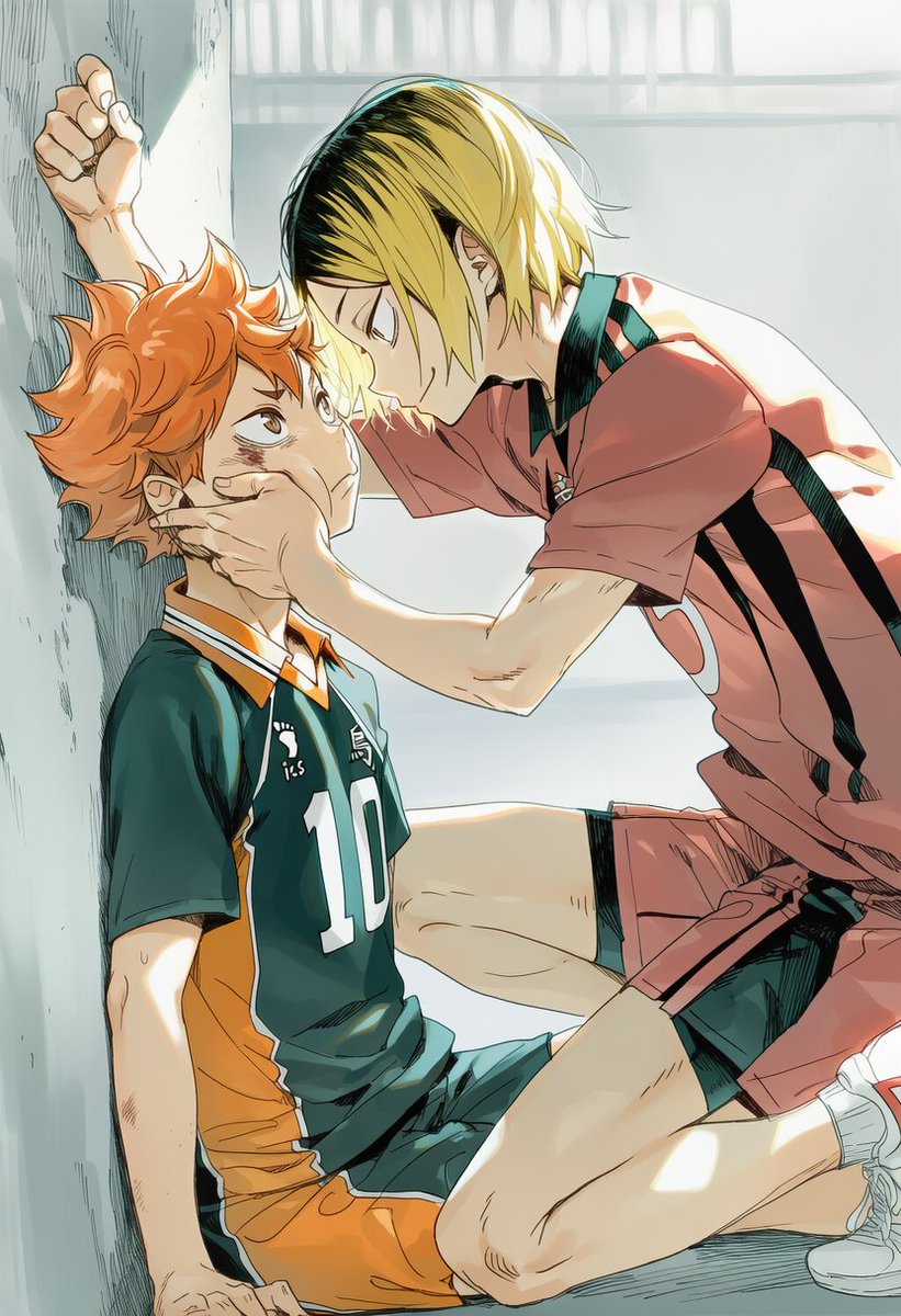 日向翔陽と孤爪研磨
翔陽はまだ頑張れるよね