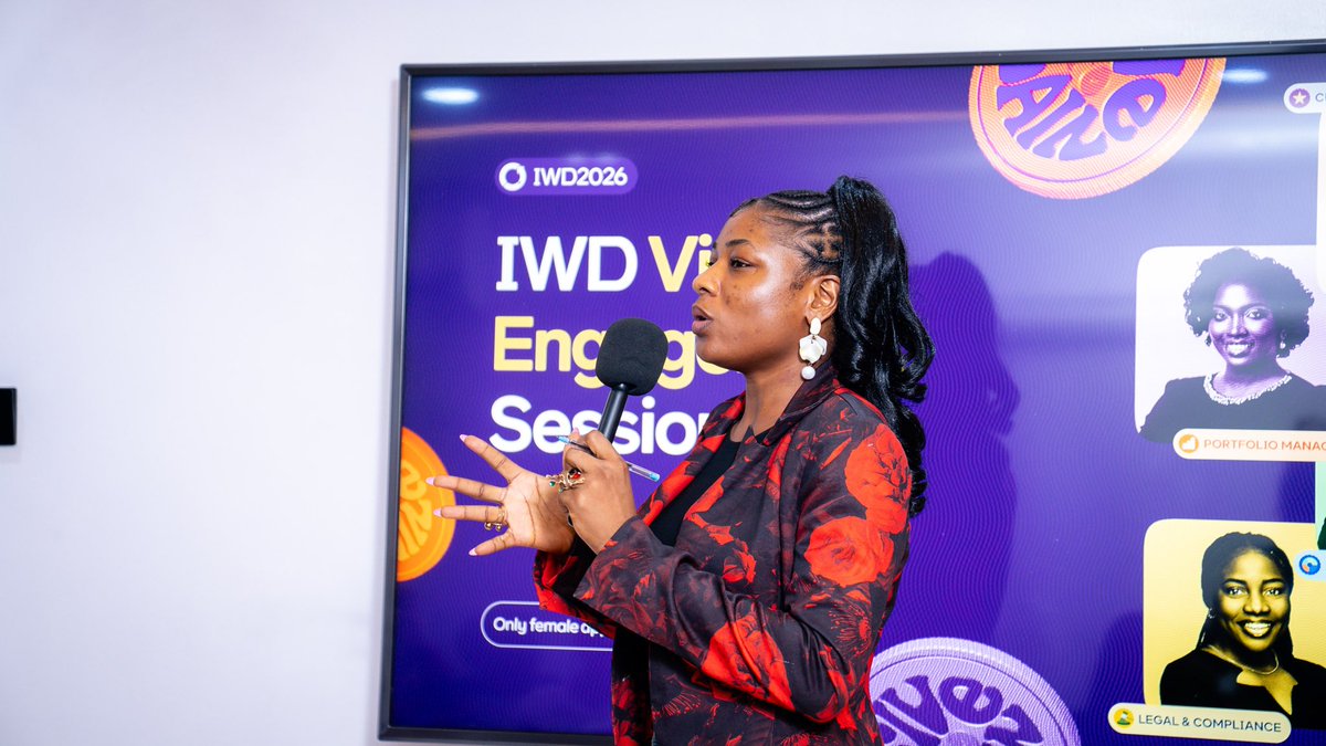 cowrywise's tweet photo. We didn't want to just post for IWD and call it a day.

So we built a one month internship programme to give young women a real look into the corporate world early enough to decide: confirm the path or pivot before it costs you years.

Our interns have arrived, they’ve been onboarded and they are getting to work. 🎉

And we didn’t forget everyone who didn't make the final cut. We hosted an engagement session with our female AVPs, for conversations about careers, fields, and what fintech actually looks like from the inside.

Because the goal was to impact as many young women as possible.

We are happy to have our interns and to be part of their journey of becoming. 🥳