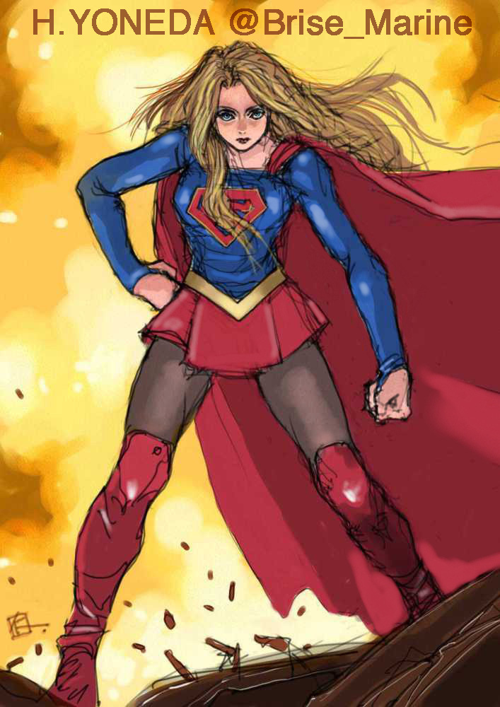 「Girl of Steel &amp; Boy of Steel (Revise」|米田仁士 Hitoshi Yonedaのイラスト