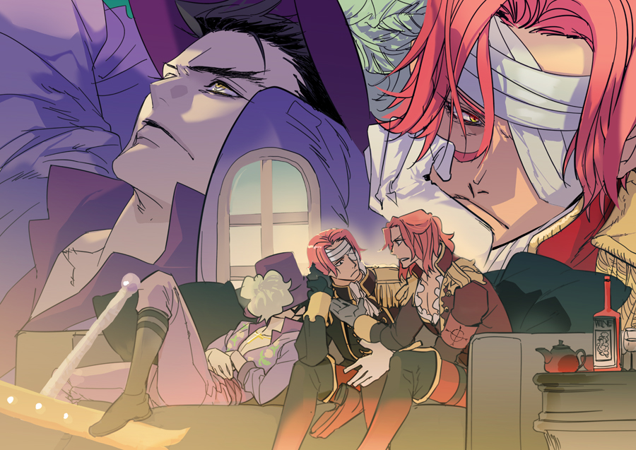 I wonder where Shanks and Mihawk first met...🤔