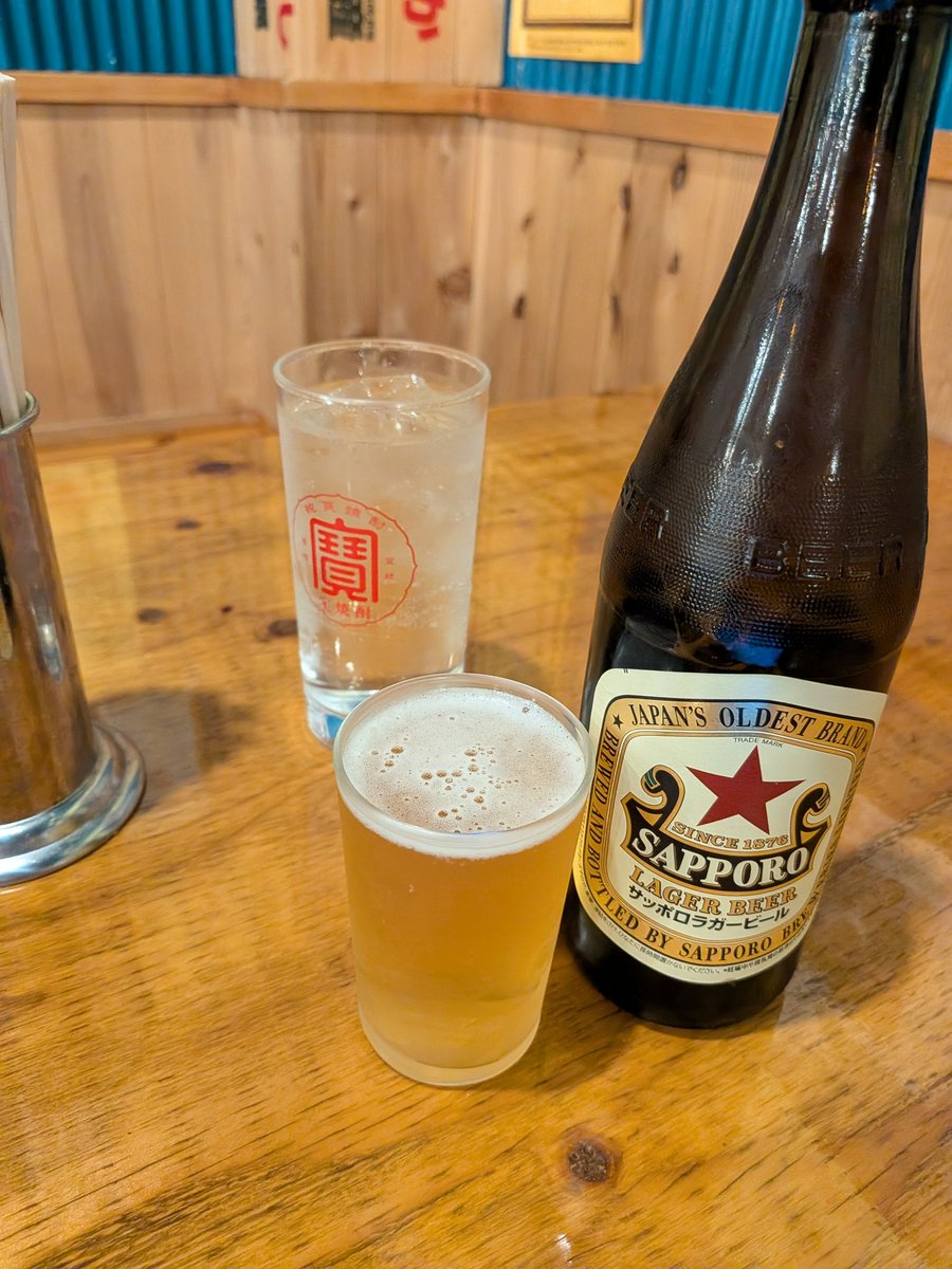 良い夫婦の日なので仕事帰りに🍻🍶 夫婦で🏍️に🍶を楽しめるのは良い