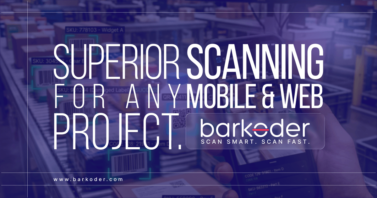 TheBarkoder's tweet image. Damaged labels? Low light? Difficult angles? We built barKoder to be the most resilient scanning engine on the market. If it’s "Critical-Mission" for your business, it’s a job for barKoder.
Upgrade your app: barkoder.com
#TechTrends #Innovation #SDK #barKoder