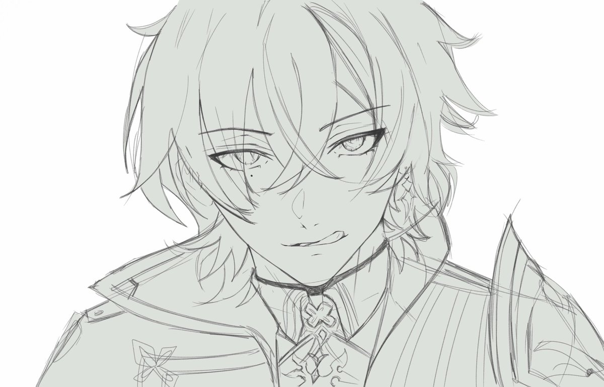 Lmxmea's tweet photo. Working on something 😈 #lohen #genshinimpact #洛恩 #原神 https://t.co/30wPHOwJH1