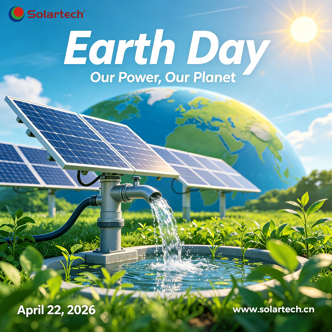 Chinasolartech's tweet image. 🌍 World Earth Day | Our Power, Our Planet
💪 Human power should coexist with the planet, not consume it.
Solartech solar pumping system makes every drop of water come from clean energy.
👉 solartech.cn
#WorldEarthDay #OurPowerOurPlanet #solarpump #solarpumpinverter