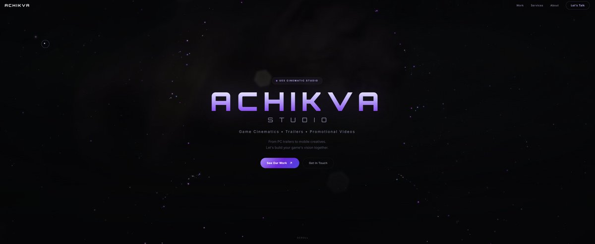 AchikvaStudio's tweet image. Website drops in &amp;lt;7 days.

But we're not waiting — taking clients right now.

Fast turnaround. Real budgets. No agency bloat.

Let's talk before the queue hits.

#videoproduction #cinematic #UE5 #CGI