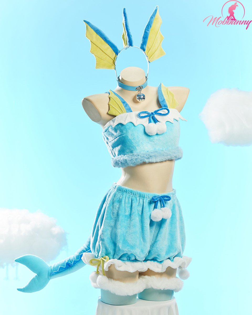 mobbunny1's tweet image. 🩵Meet your new favorite water-type fit! 💧

#kawaii #homewear #pajamas