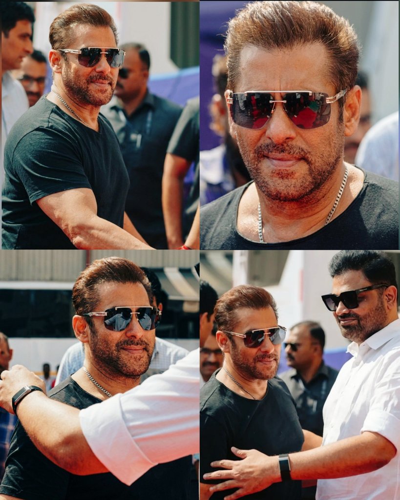 What a handsome man!. God's level personality.. RIP all records! 💥 #SalmanKhan #SVC63