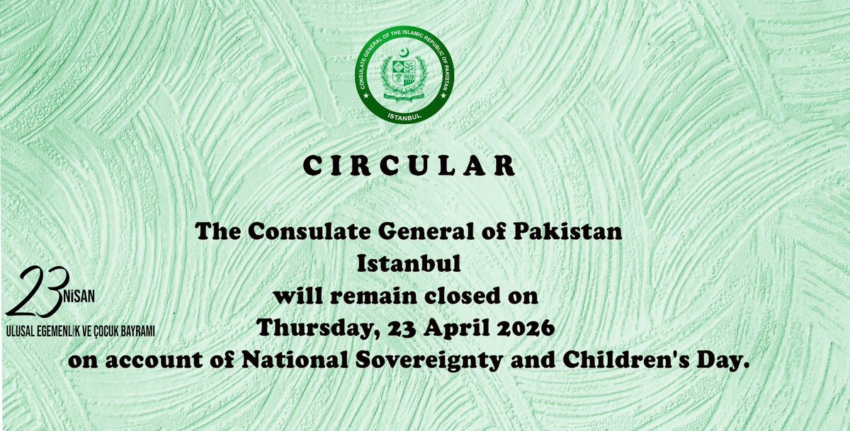 Pakistan Consulate General Istanbul tweet media