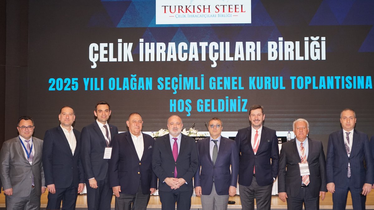 Turkish_Steel's tweet photo. Çelik İhracatçıları Birliği’mizin Olağan Genel Kurulu'nda yapılan seçimlerde Uğur Dalbeler, Yönetim Kurulu Başkanlığı görevini iki dönemdir başkanlık görevini yürüten Adnan Aslan’dan devraldı.  

Konuyla ilgili basın bültenimize linkten ulaşabilirsiniz. https://t.co/GL0ElJ1CWz https://t.co/7KPCWI1klq