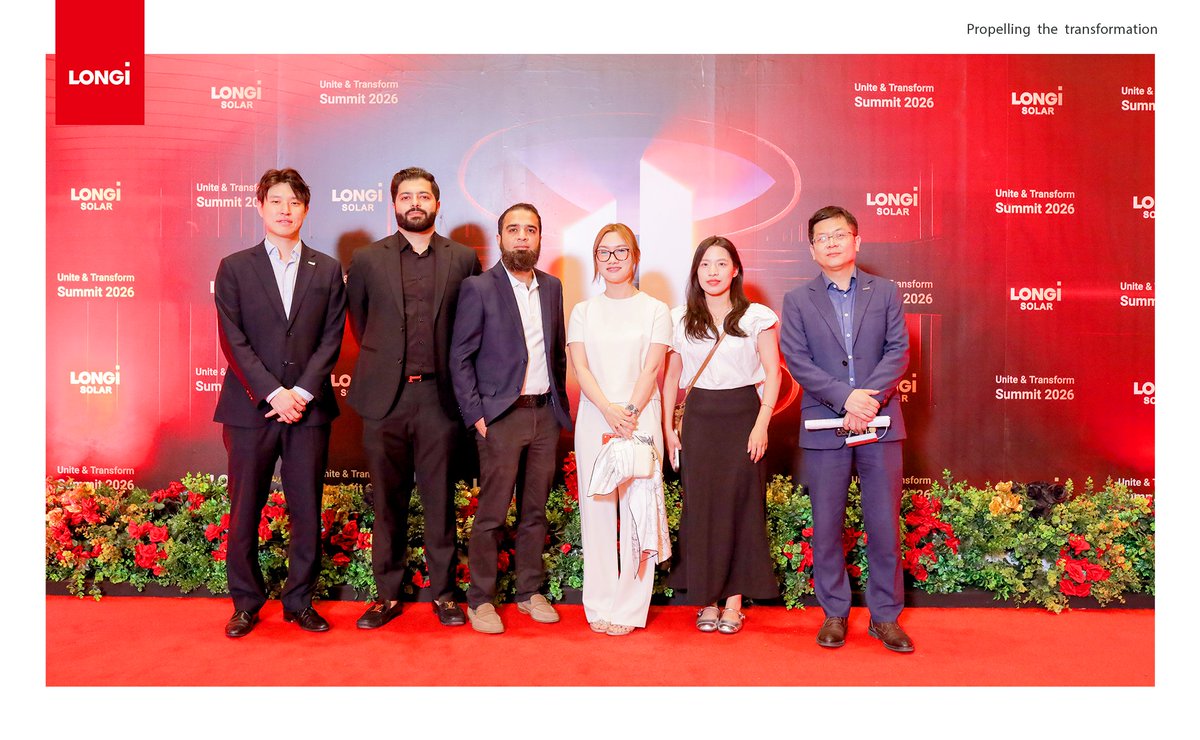 longi_solar's tweet image. Pakistan's solar market is shifting from price to value.

At LONGi Unite &amp;amp; Transform Summit 2026, the focus was clear: performance, reliability, long-term growth.

#LONGi #SolarEnergy #Pakistan #CleanEnergy
