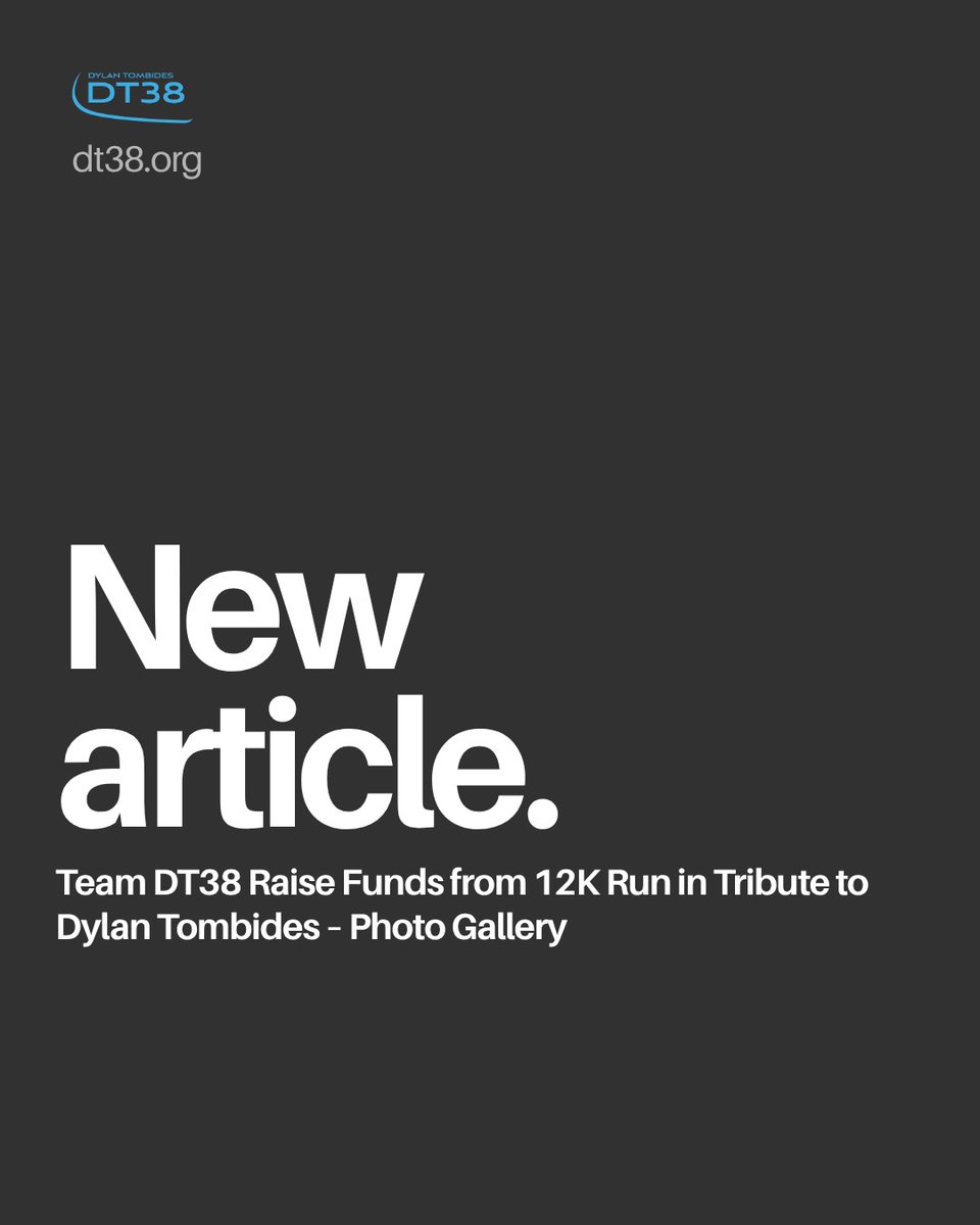 Dylantombides's tweet image. Check it out here: dt38.org/news/team-dt38…

#WeAreDT38 #Charity #RaisingAwareness #TesticularCancer #SelfChecking