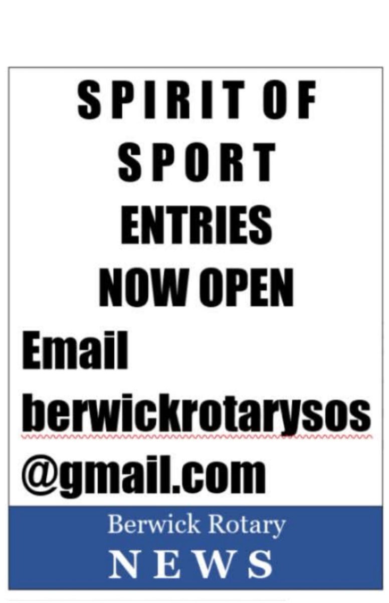 BerwickUTRotary's tweet image. Don't miss out - it's on 10 May so please book your place at #Berwick #Rotary's fun day of sports and games for #disabled people now. 
#disability