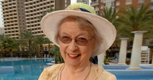 #Benidorm star Elsie Kelly has died aged 89.

Best known for playing Noreen Maltby in the hit ITV comedy, her agent confirmed she passed away “peacefully, surrounded by her family” after a short illness.

Tributes have been paid by co-stars.