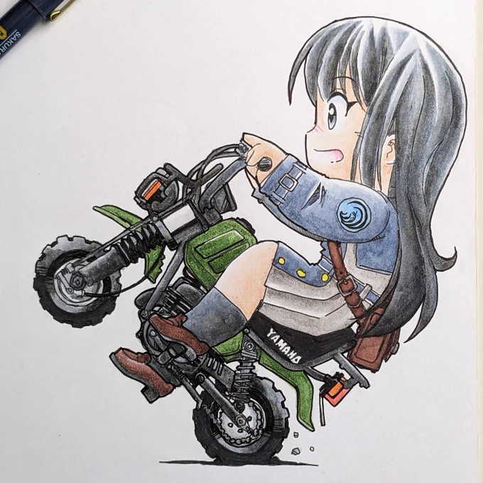フォーゲル君のクラッチレバーの重さ 950ccのボルト君とあまり変わらん。 原付やぞ?