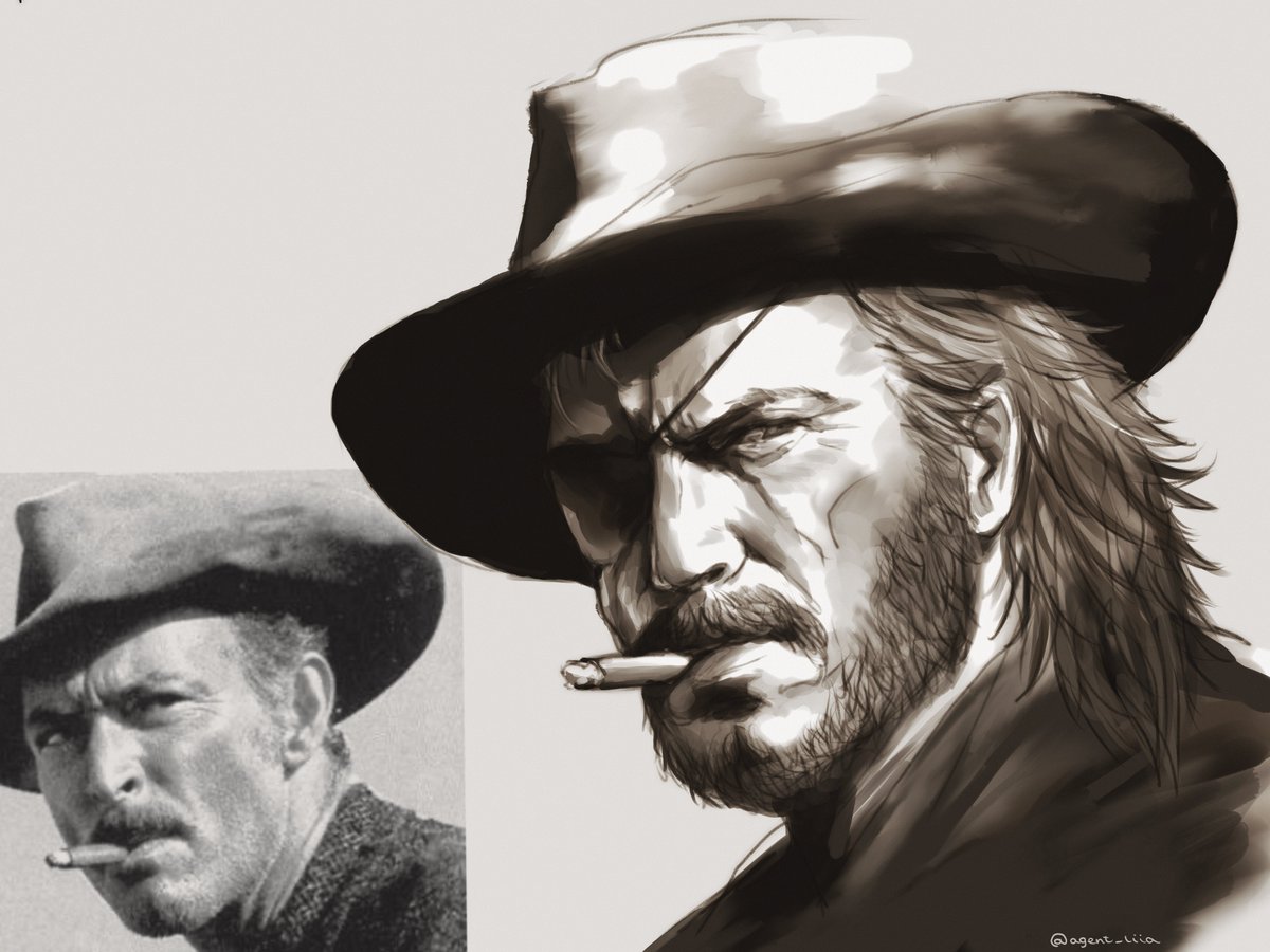 agent_liia's tweet image. Big Boss // Lee Van Cleef
#mgs #bigboss